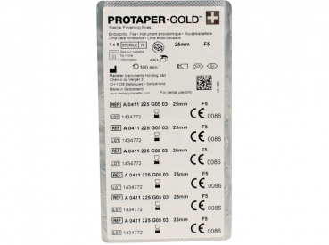 PROTAPER Gold F5 25mm 6buc
